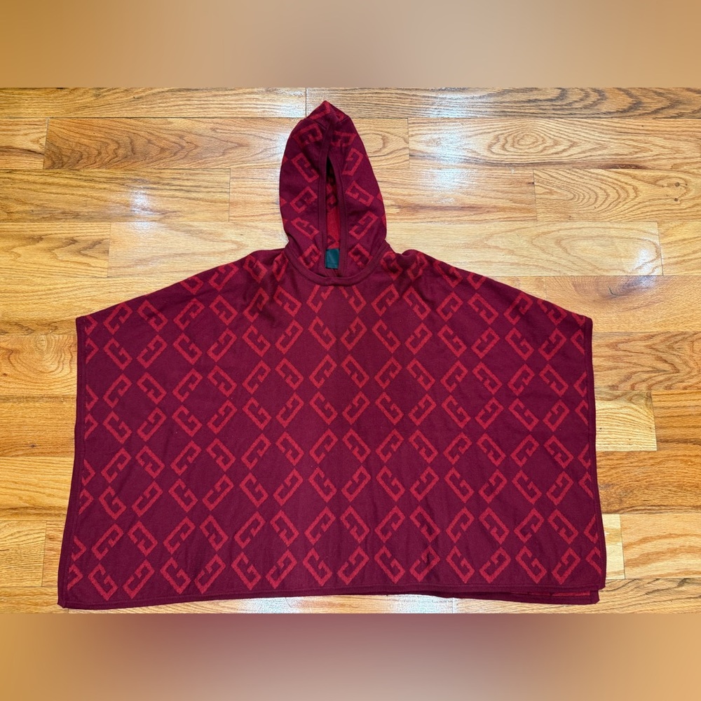 GIVENCHY GIRLS HOODED CAPE
